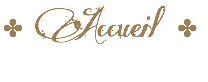 ✤ Accueil ✤